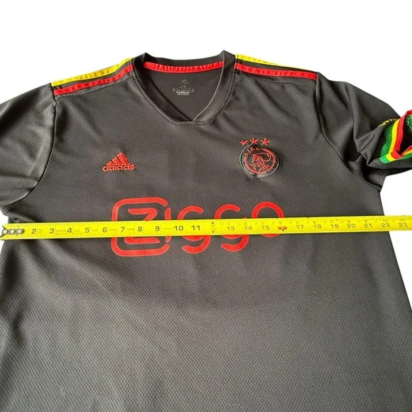adidas Ajax Amsterdam 21/22 Third Kit Jersey Bob Marley Soccer